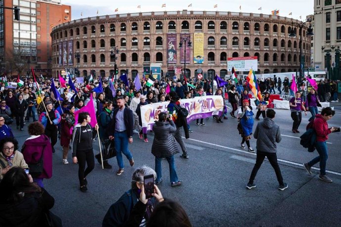 Manifestación feminista