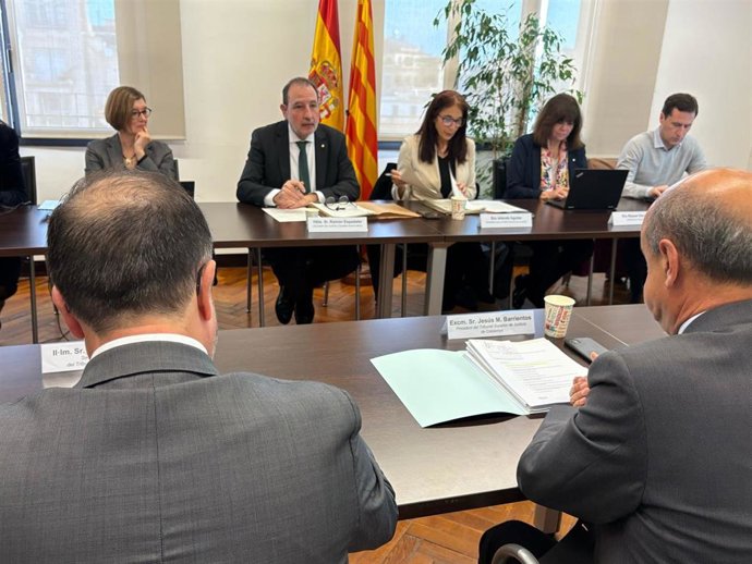 Comisión Mixta entre el TSJC y la Conselleria de Justicia y Calidad Democrática