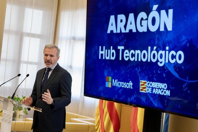 El presidente del Gobierno de Aragón, Jorge Azcón.