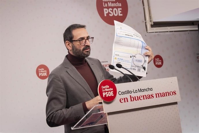El secretario de Organización del PSOE de Castilla-La Mancha y diputado nacional, Sergio Gutiérrez