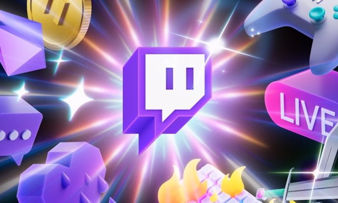 Logo de Twitch.