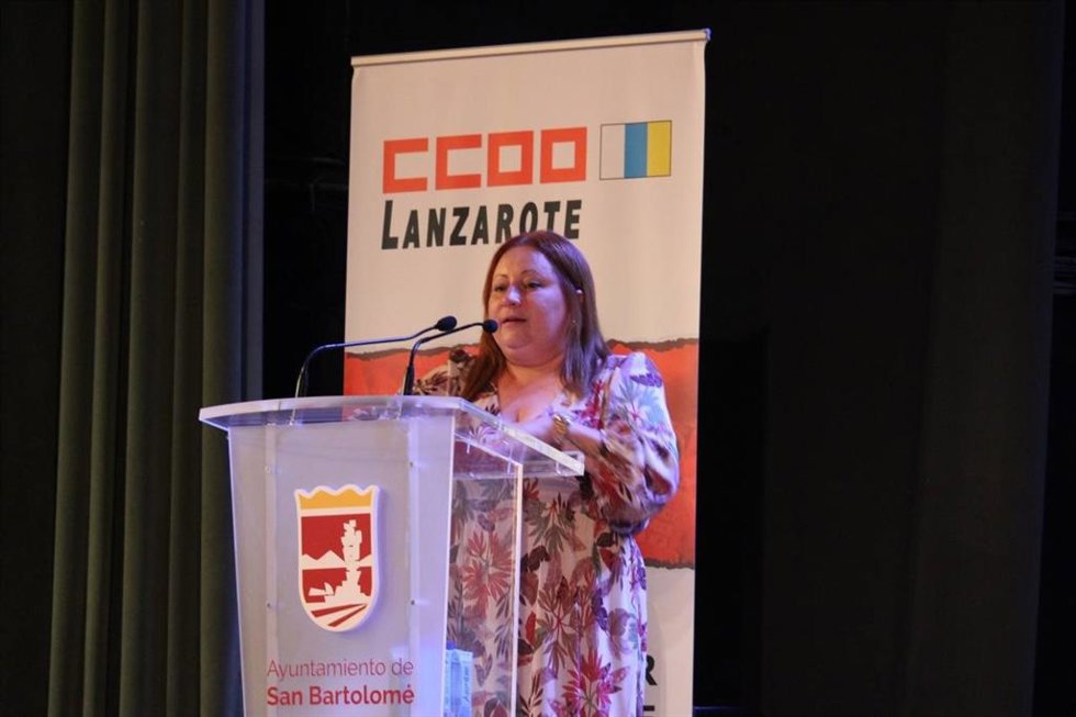 Vanesa Frahija aspira a ser secretaria de CCOO Canarias