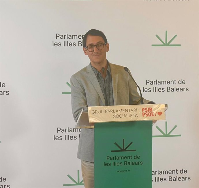 El portavoz del Grupo Parlamentario Socialista, Iago Negueruela. Archivo.