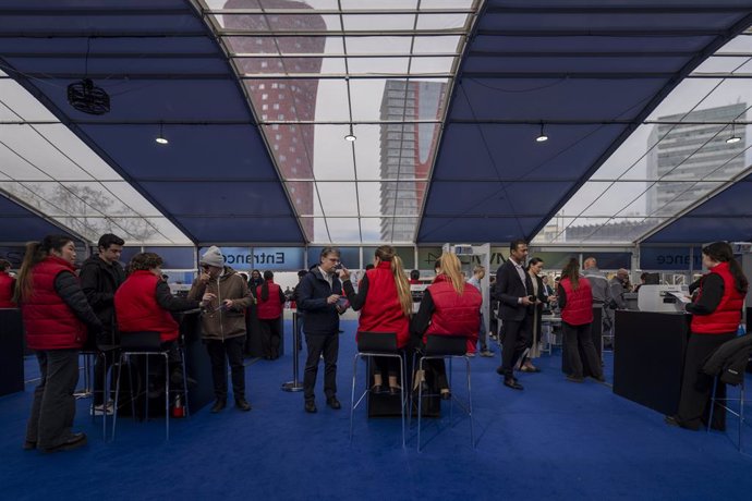 Archivo - Ambient del Mobile World Congress (MWC) 2024