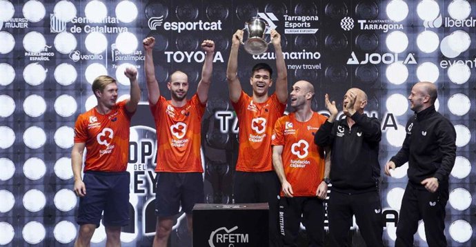 El Real Cajasur Priego revalida su título de campeón de la Copa del Rey de tenis de mesa