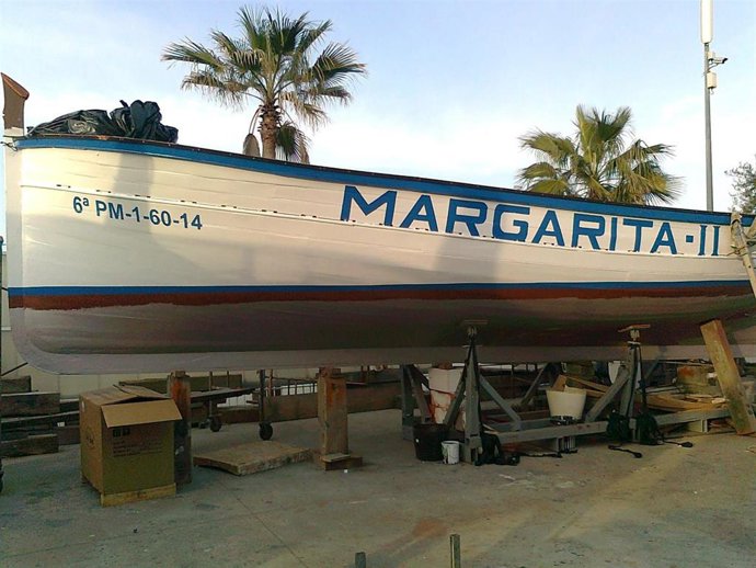 Embarcación catalogada Margarita II.