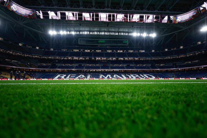 Vista general del Estadio Santiago Bernabéu.  