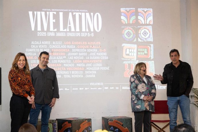 Presentación del IV Festival Vive Latino