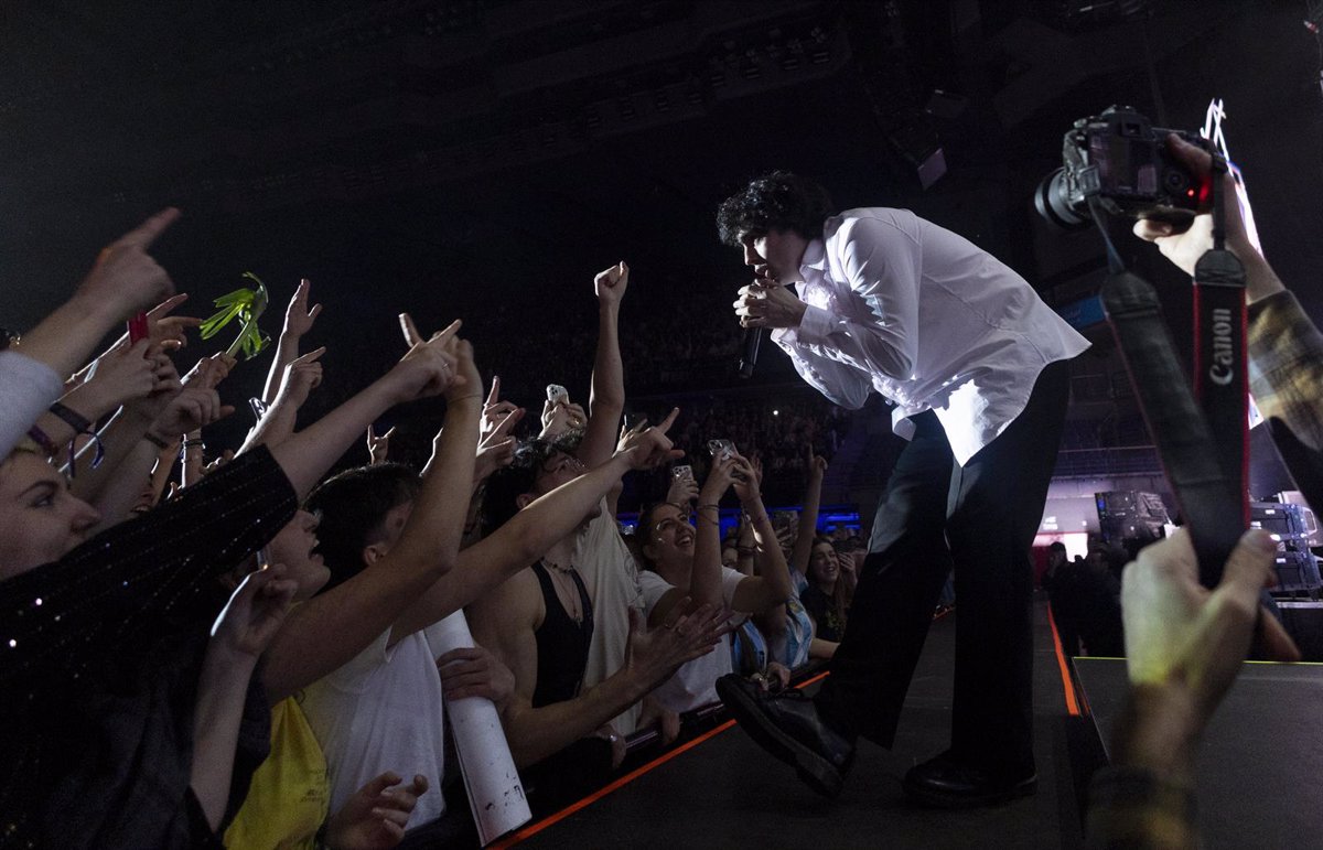 Carolina during closes the tour of his third album with an act of consecration in the Movistar Arena in Madrid