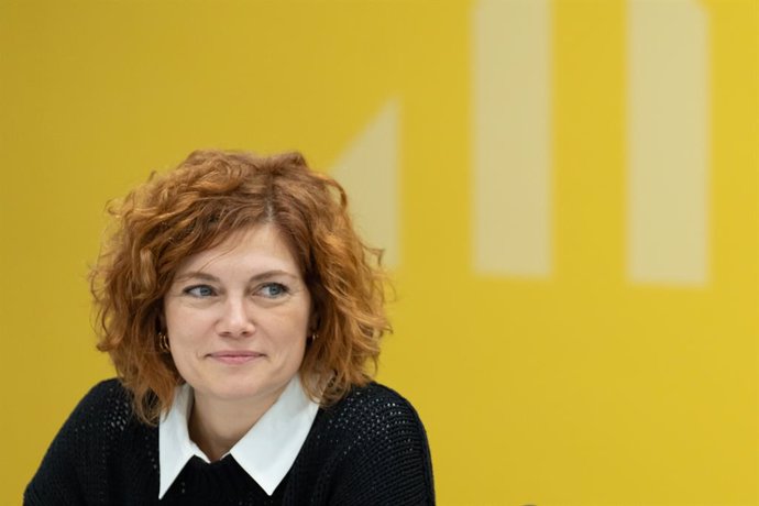 Archivo - La secretària general d'ERC, Elisenda Alamany
