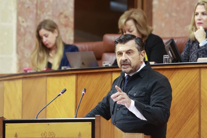 Archivo - El portavoz del Grupo Parlamentario Popular, Toni Martín, en una imagen de archivo. 