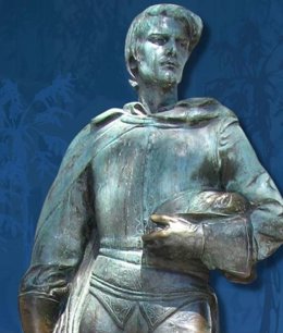 Estatua de Felipe de Neve, fundador de Los Ángeles