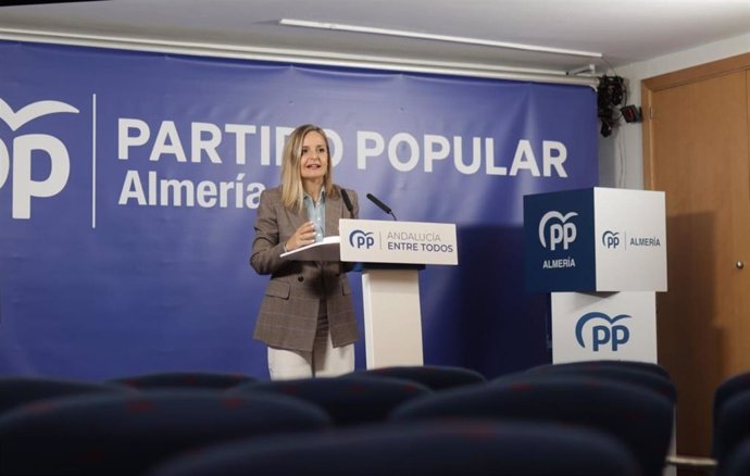La dirigente del PP almeriense Maribel S. Torreglosa.