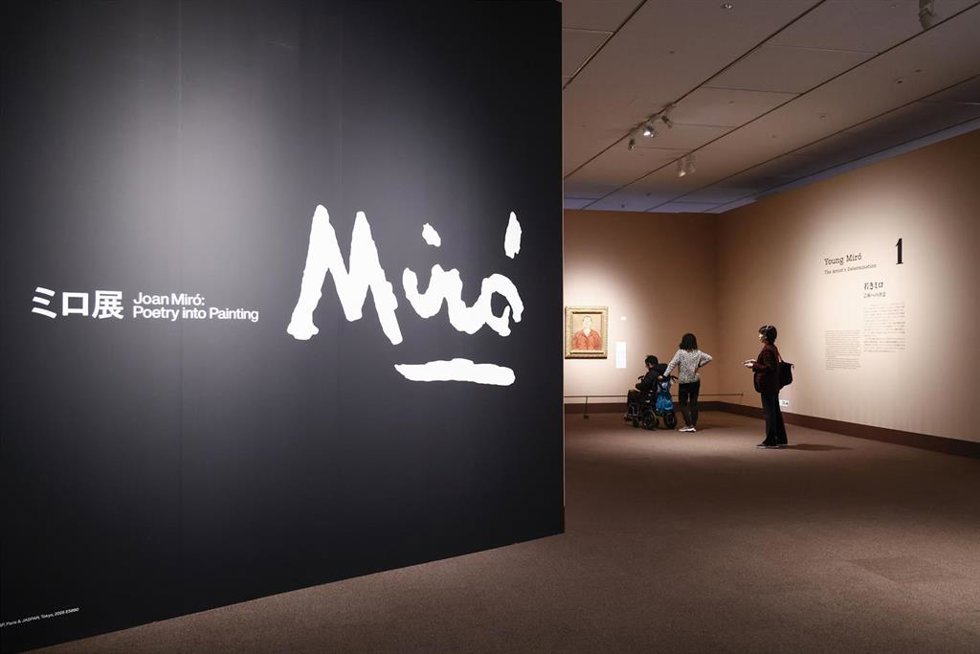 Una exposición reúne en Tokio un centenar de obras de Joan Miró para mostrar su vínculo con Japón