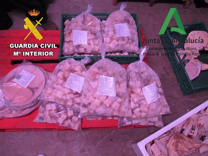 Archivo - Productos intervenidos.
