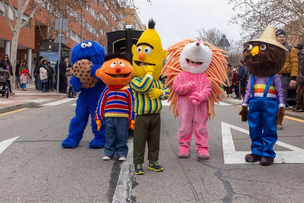 Archivo - Desfile infantil de Carnaval en Guadalajara.