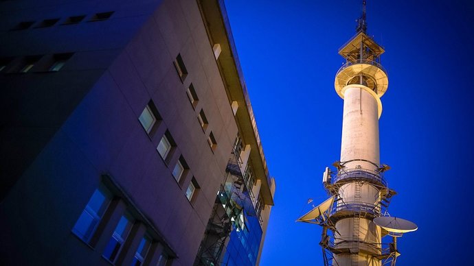 Imagen exterior de la sede de la RTVA.