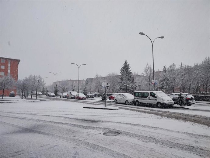 Nevadas este sábado en Soria