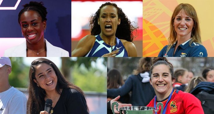Aauri Bokesa, María Vicente, Eva Moral Ana Ortega 'Furia' y Patricia García