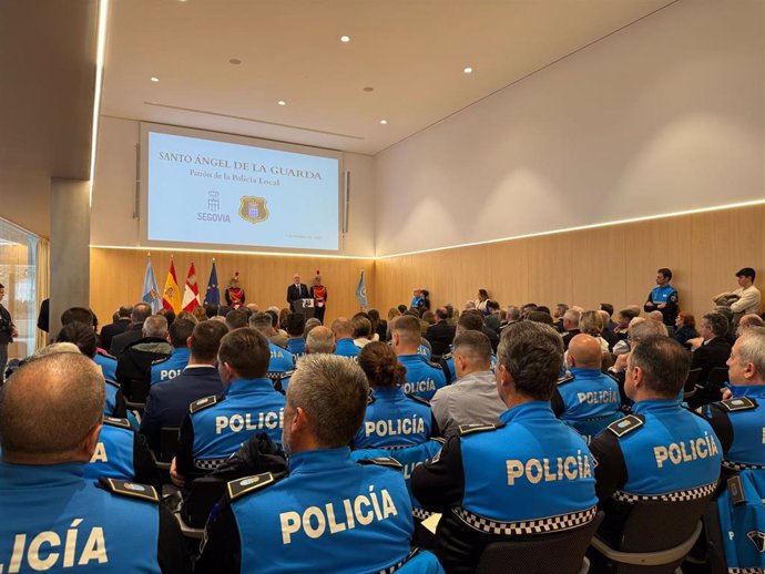 Celebración del patrón de la Policía Local de Segovia