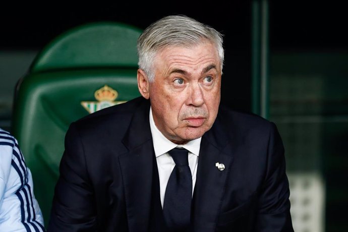 Carlo Ancelotti, entrenador del Real Madrid.