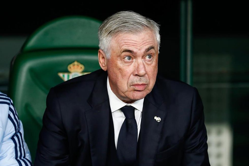 Carlo Ancelotti, entrenador del Real Madrid.