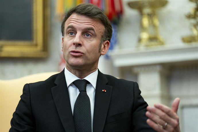 El presidente francés, Emmanuel Macron