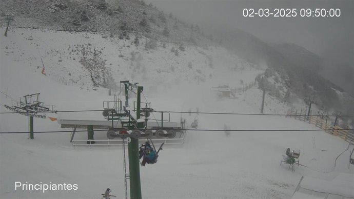 Valdezcaray abre este domingo con 3 pistas y 1,8 kilómetros esquiables