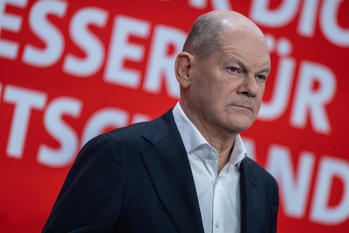 El canciller saliente de Alemania, Olaf Scholz 