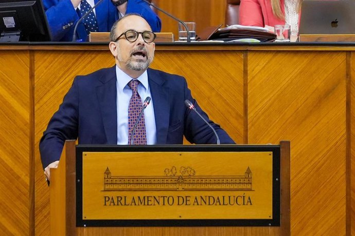 Archivo - El parlamentario andaluz por el PSOE Antonio Ruiz Sánchez, en una imagen de archivo.