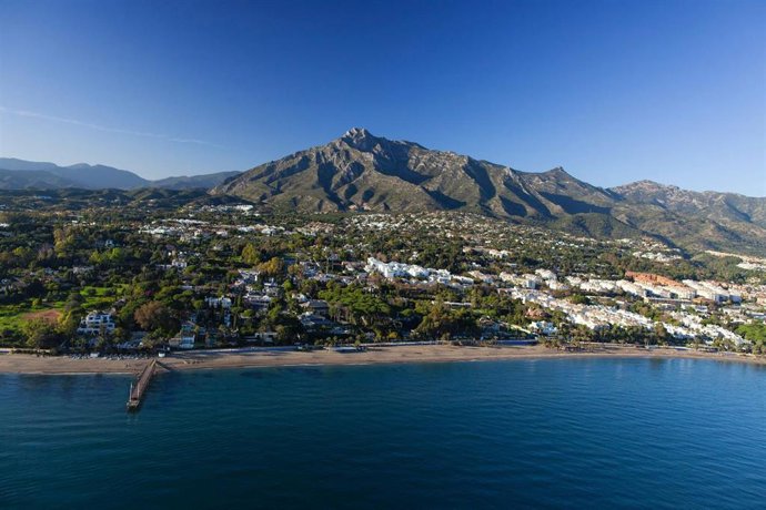 Imagen panorámica de Marbella (Málaga).