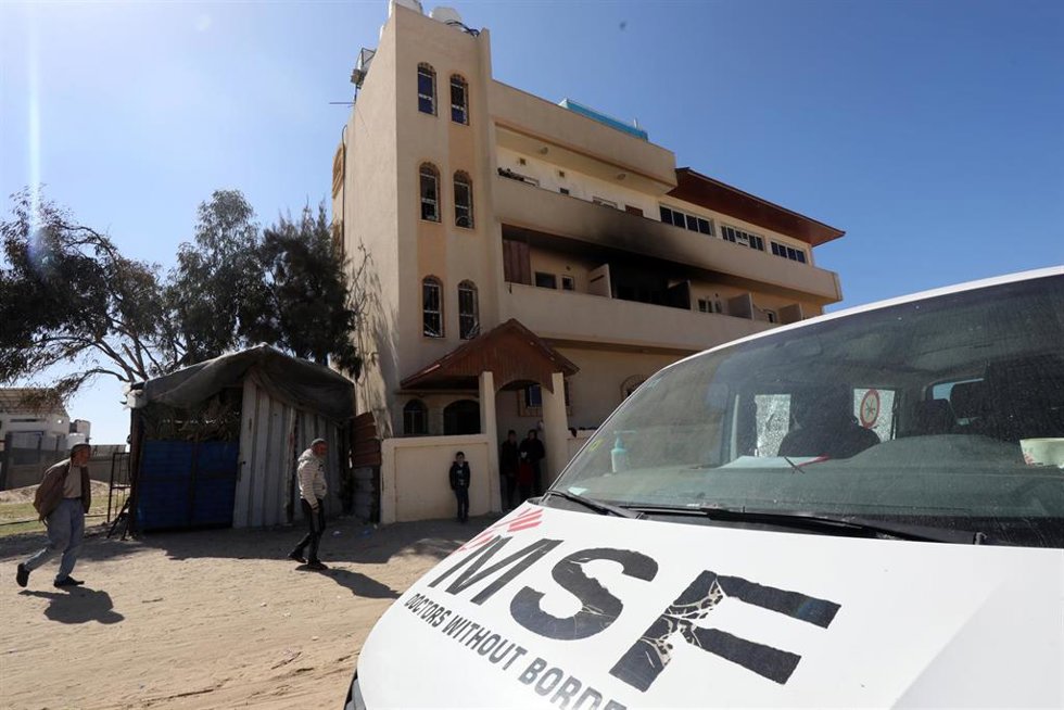 Archivo - MSF en Gaza, imagen de archivo