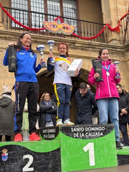 David Martínez García y Cynthia Serrano González ganan la 18 Media Maratón del Camino