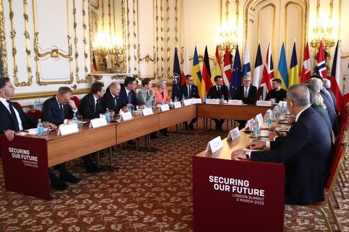 Cumbre de líderes europeos en Londres