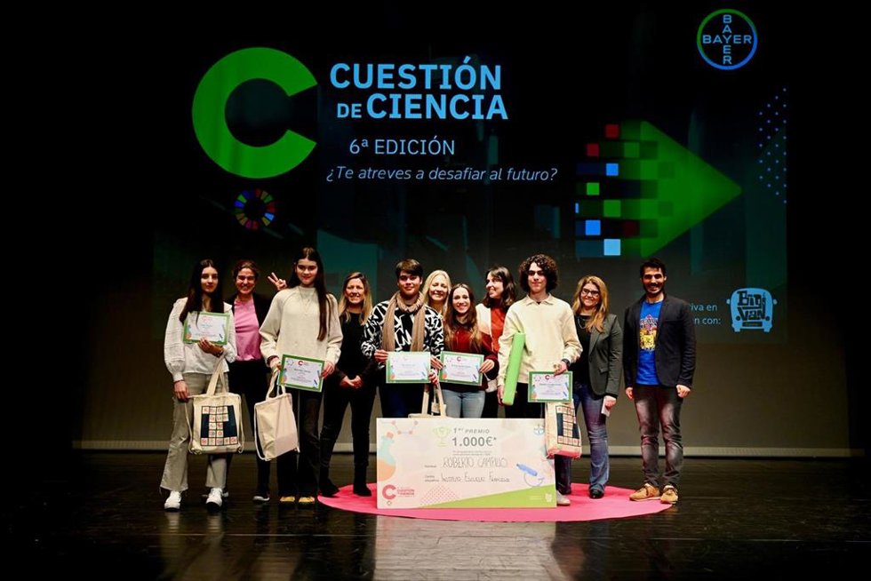 Primera final del concurso de monólogos científicos 'Cuestión de Ciencia 6.0' , organizado por Bayer en colaboración con Big Van Ciencia