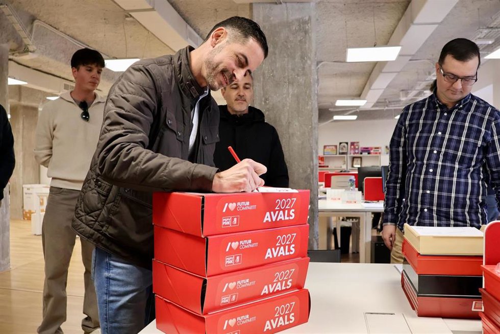 El secretario general del PSPV-PSOE en la provincia de Valencia, Carlos Fernández Bielsa, en imagen de archivo