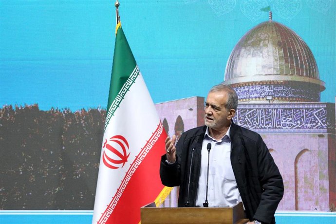 El presidente de Irán, Masud Pezeshkian