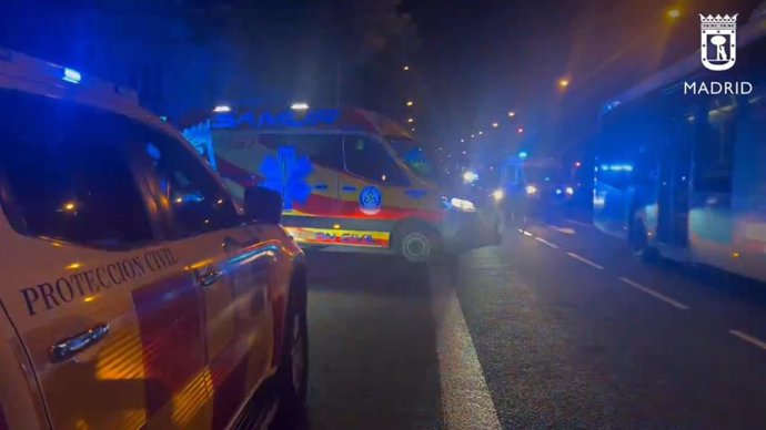 Archivo - Ambulancias de Samur Protección Civil de Madrid