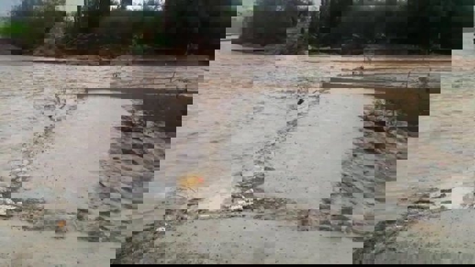 Imágenes del temporal de lluvias en Pulpí (Almería) en diciembre de 2016