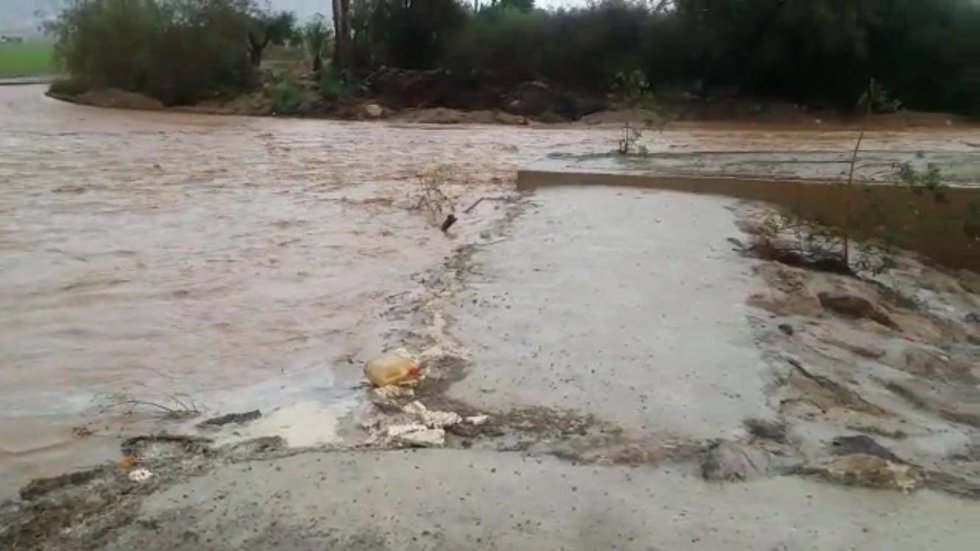 Imágenes del temporal de lluvias en Pulpí (Almería) en diciembre de 2016