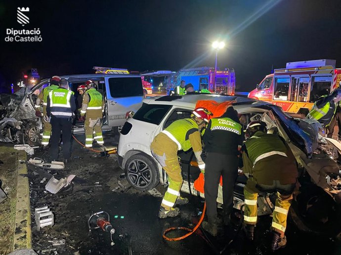 Moren tres persones en un accident a la Vall d'Uixó