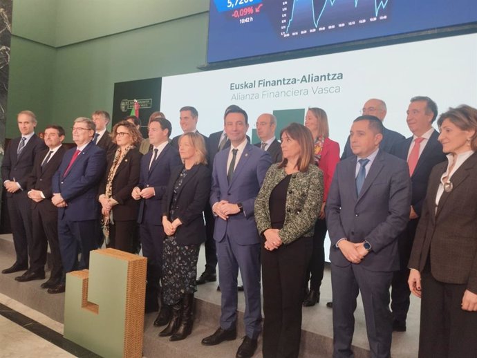 Acto de constitución de la alianza financiera vasca público-privada vasca