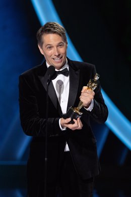 March 2, 2025, Los Angeles, California, USA: Sean Baker accepts the Oscar for Film Editing during the live ABC Telecast of the 97th Oscars at the Dolby Theatre at Ovation Hollywood.