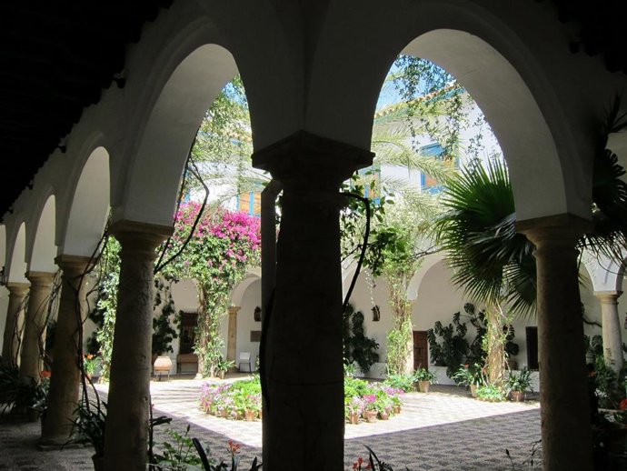 Archivo - Patio de Recibo del Palacio de Viana de Córdoba.