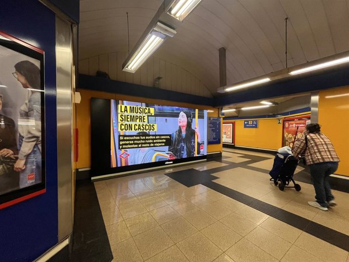 Nueva campaña de concienciación "cívica" de la Comunida de Madrid y Metro