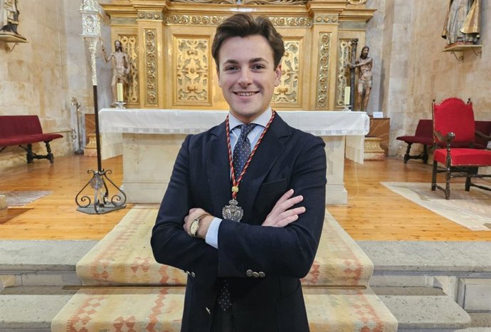 Pablo Mangas Martín ofrecerá este año el XX Pregón de la Semana Santa Joven de Salamanca.