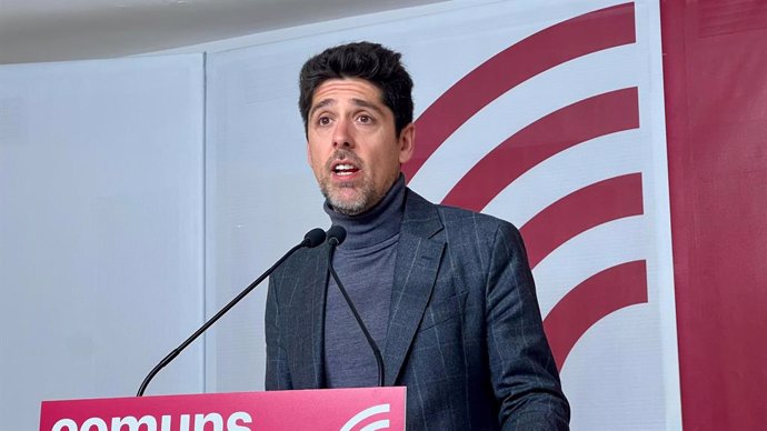 El portaveu dels Comuns al Parlament, David Cid