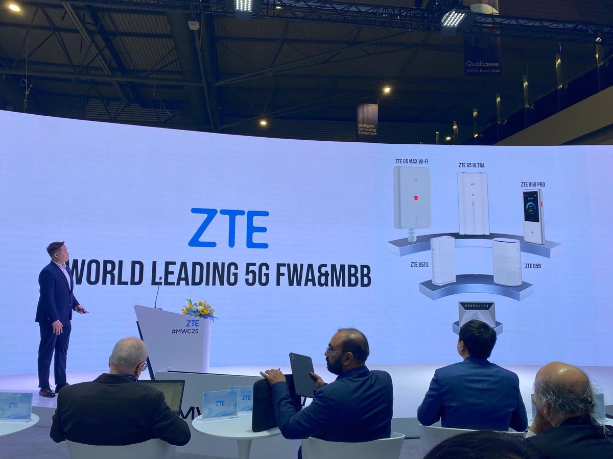 ZTE presenta sus nuevos dispositivos de tecnología FWA, ZTE5G Ultra y 5G Max WiFi, con inteligencia artificial integrada