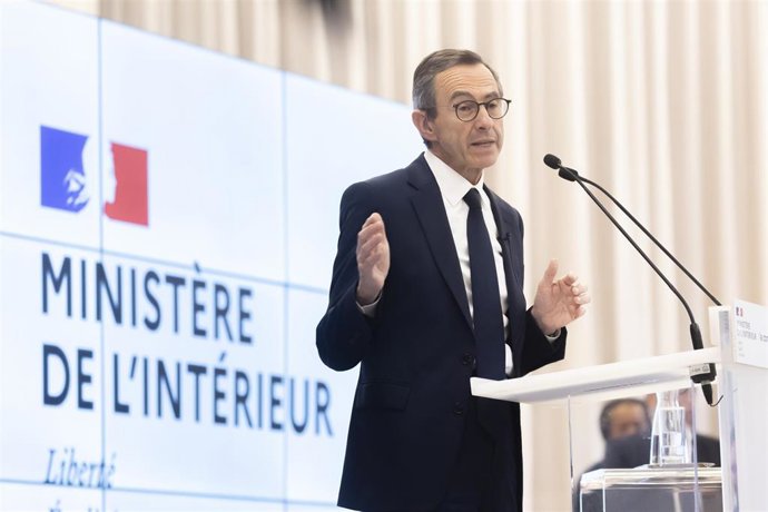 El ministro del Interior de Francia, Bruno Retailleau