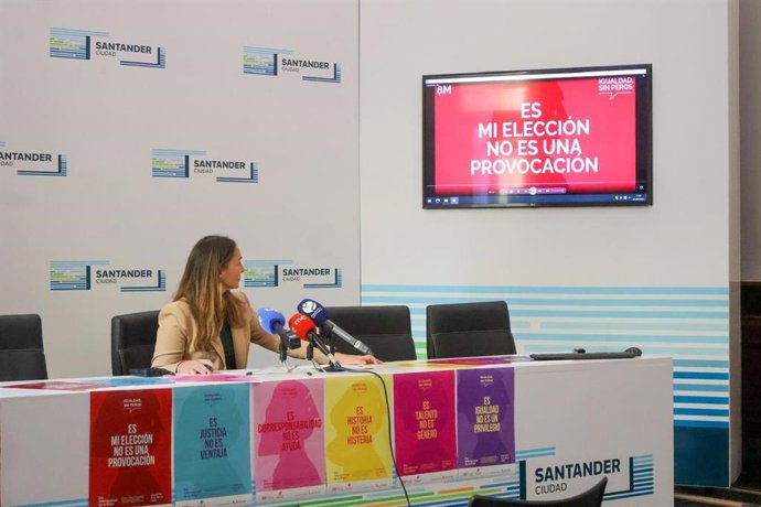 Santander pone en marcha la campaña 'Igualdad, sin peros' con motivo del Día Internacional de la Mujer